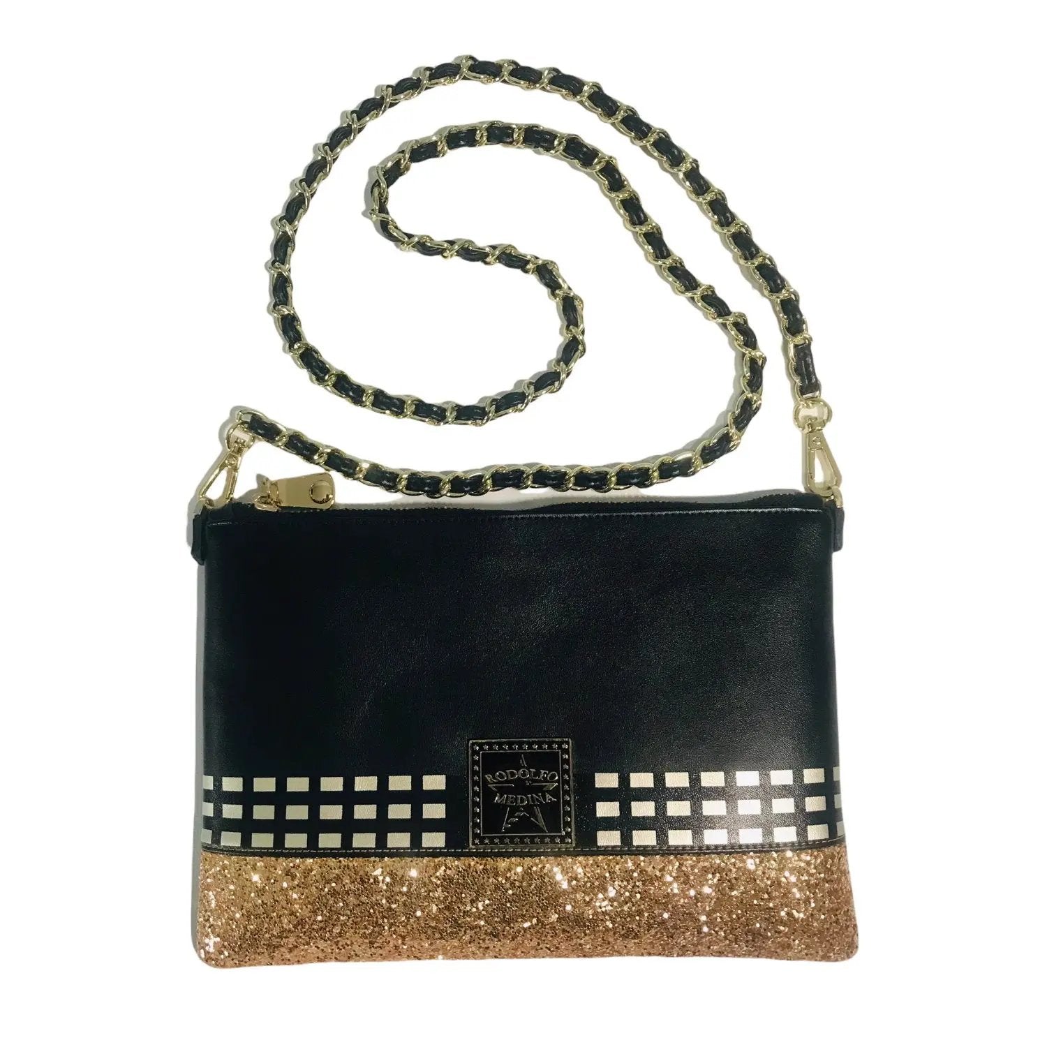 Lux  Squares Crossbody Pouch Rodolfo Medina